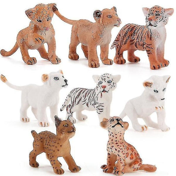 11 st Safari Djur Figurer Leksak Set[HK]