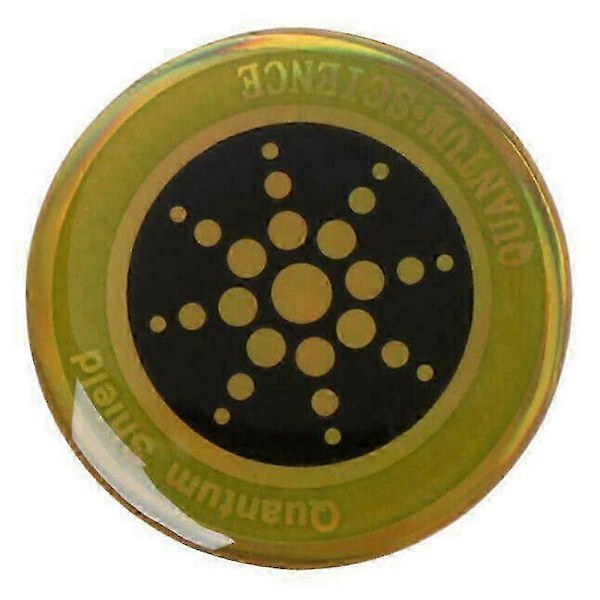 Anti-stråling EMP EMF Beskyttelsesklistremerke Skalare Klistremerker For Telefon[HK] 10Pcs Gold