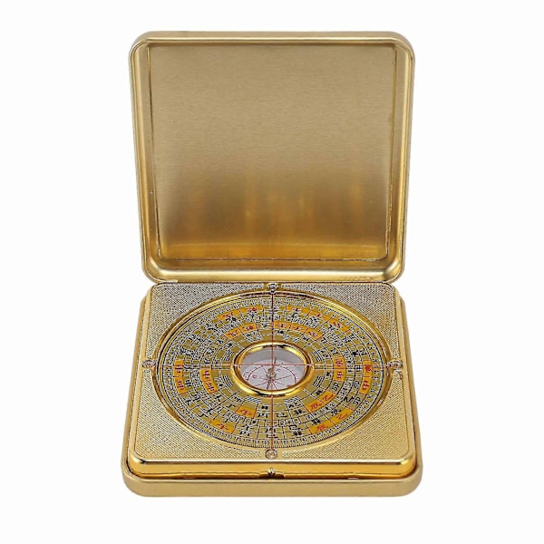 2024 Feng Shui Luo Pan Rautainen Tarkka Käännettävällä Kannella Feng Shui Kompassi Asunto Feng Shuin Opiskeluun S[HK]