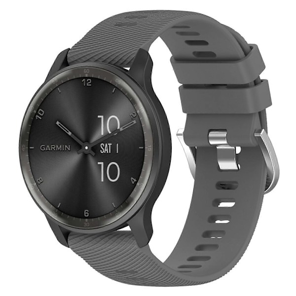 Silikonarmband för Garmin Venu SQ[HK] Dark grey