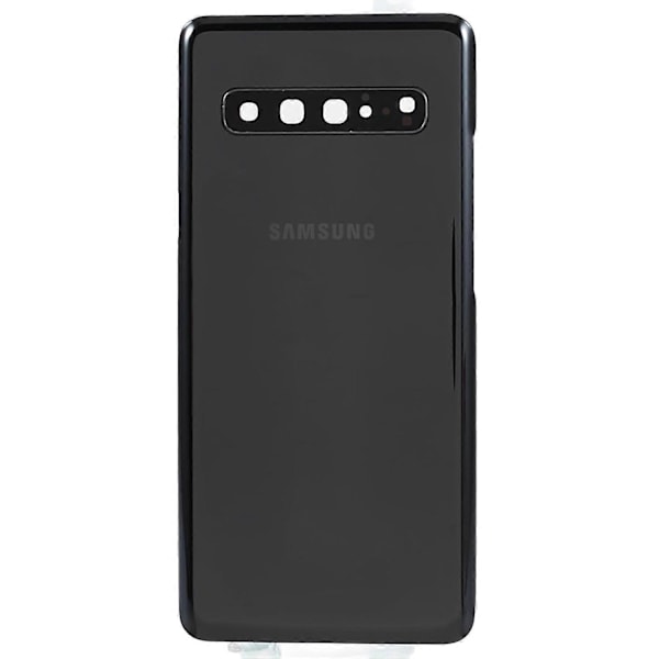 Samsung Galaxy S10 5G G977 Akun Kotelo Liimatarra + Kameran Linssisuojus [HK] Style A Multicolor