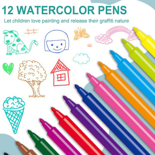 Børns Smart Dinosaur Style Projektor Skrivebord Med Lys & Musik Læring Maleri Maskine Legetøj 5ml[HK] Blue