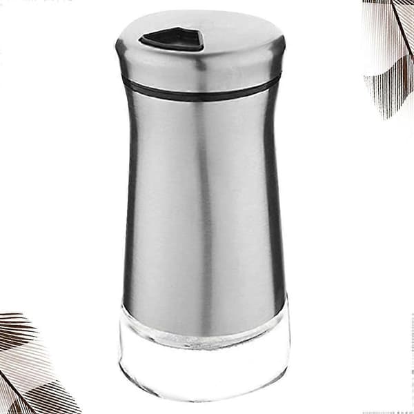 Peberholder Glas Krydderiflaske til Køkkenbrug Rustfrit Stål 1 stk.[HK]