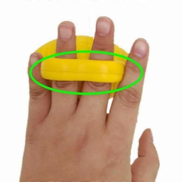 Finger Exerciser Ball Hand Strengthener Squeeze Ball Styrkeutrustning för Artrit[HK]