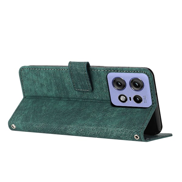 PU-fodral för Motorola Edge 50 Pro[HK] Green