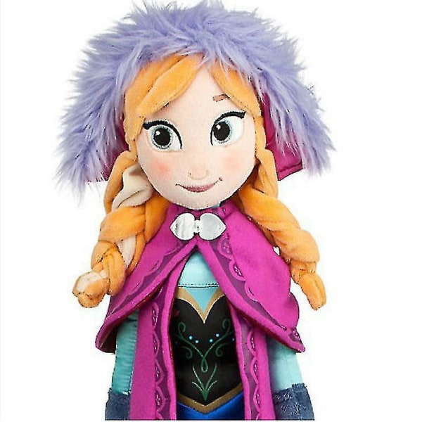 50 cm Frosne Anna Elsa Dukker Sne Dronning Prinsesse Anna Elsa Dukke Legetøj Plys Frosne Plys Børn Legetøj Fødselsdag Julegave-i[HK] 50cm anna