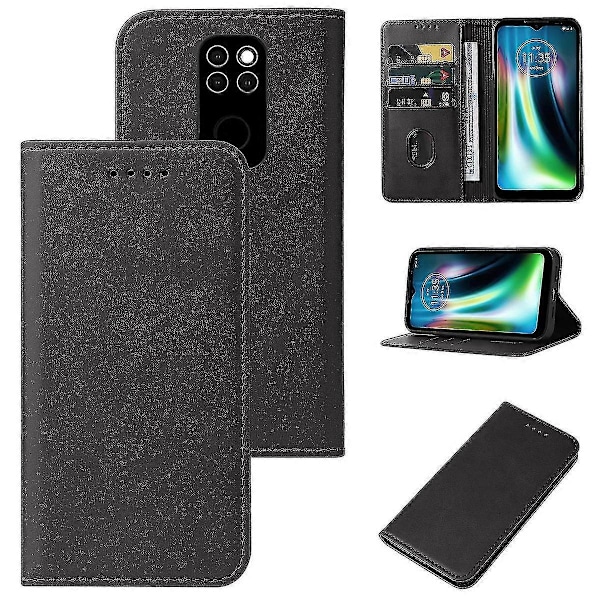 För Motorola Moto Defy 2021 Magnetisk Stängning Läder Telefonfodral [HK]