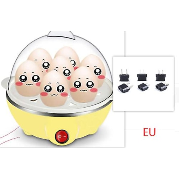 Eggdampkoker, intelligent multifunksjonell eggkoker, automatisk avstenging, anti-tørr, eggbrennende maskin [HkkK] Set1