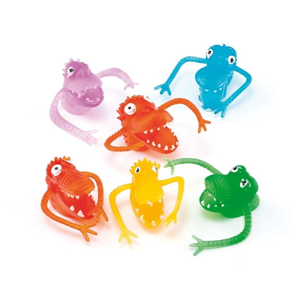 Monster Fingerdockor - Set med 10, Dockor för Barn, Perfekt för Kalaspåsar och Barnkalas[HK]