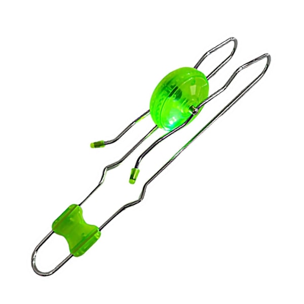 1/3 st Retro Gyrohjul Leksak Stresslindring Lysande Skena Snurra LED Magnetisk Bana Snurrtopp [HK] Pastel green