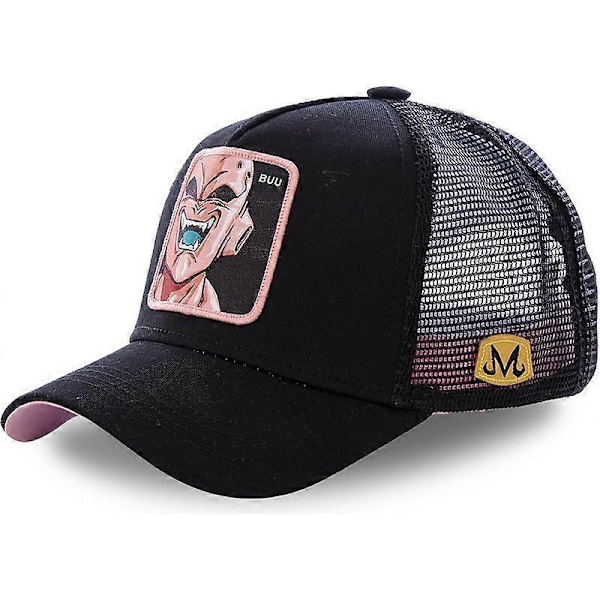 Tecknad Dragon Ball Baseballkeps Anime Mesh Keps Goku Buu Live Sommar Hip Hop Casual Hatt[HK] adjustable Wukong Orange