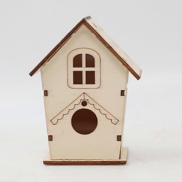 Träfågelbo DIY Häckande Papegoja Cockatiels Bo 4st Set[HK]