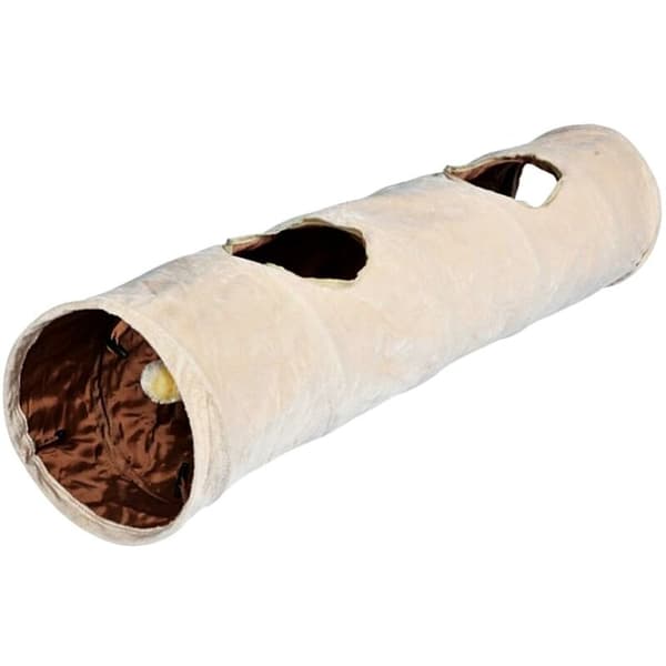 Raschel kattetunnel 120cm polyester legetelt til katte[HK]