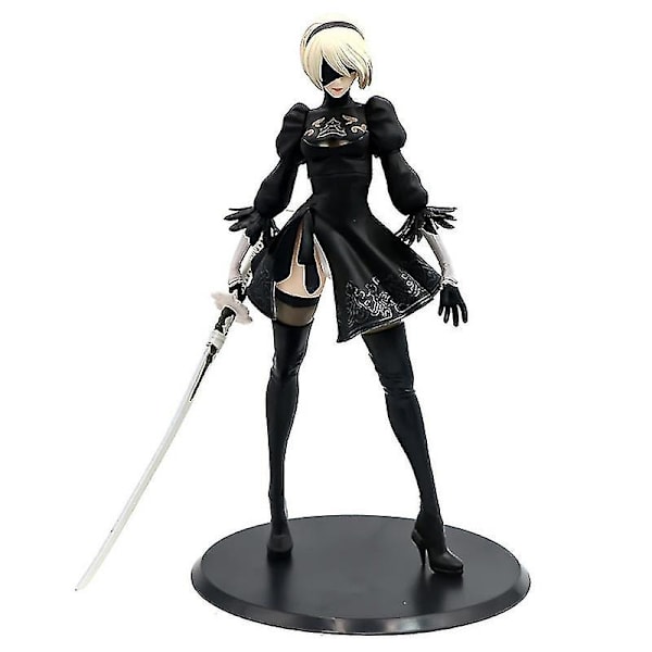 Anime Nier:Automata 2B Yorha No 2 Type B Naisfiguuri Phicen Action PVC [HK] B