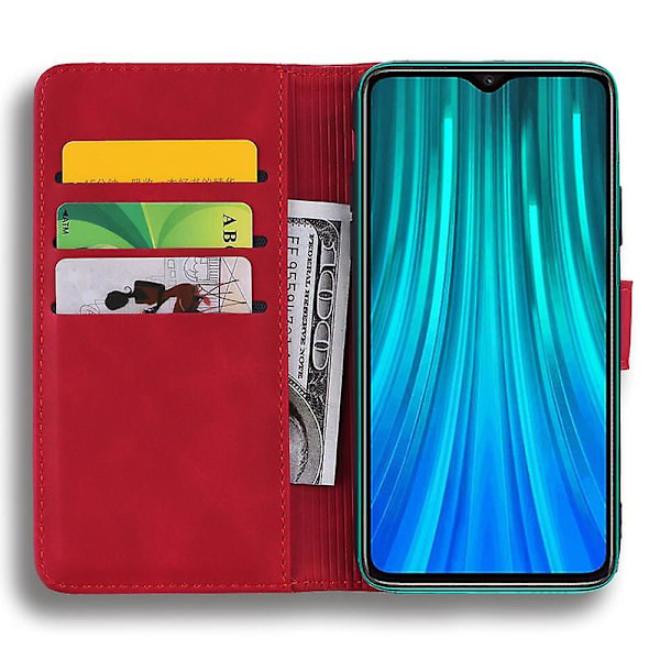Plånboksfodral för XiaoMi RedMi NOTE 8 PRO Premium PU Läder Flip Cover Mandala[HK] Red