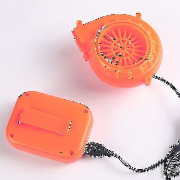 Mini ventilator til dinosaurkostume, batteridrevet oppusteligt legetøj, luftblæser, cosplay [HK] as show