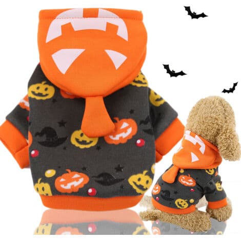 Halloween hettegenser til kjæledyr (HK)