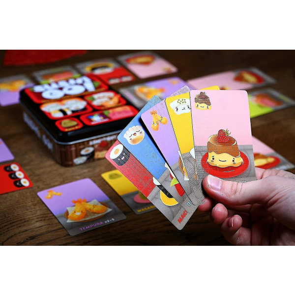 Gamewright | Sushi Go Party -korttipeli | 8+ vuotta | 2-8 pelaajaa | Peliaika 20 minuuttia [HK]