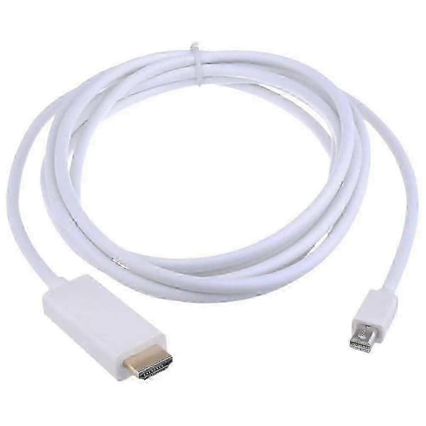 2025 For iMac Mac Mini 10FT/3M Mini DP Display Port Thunderbolt til HDMI-kabeladapter [HK]