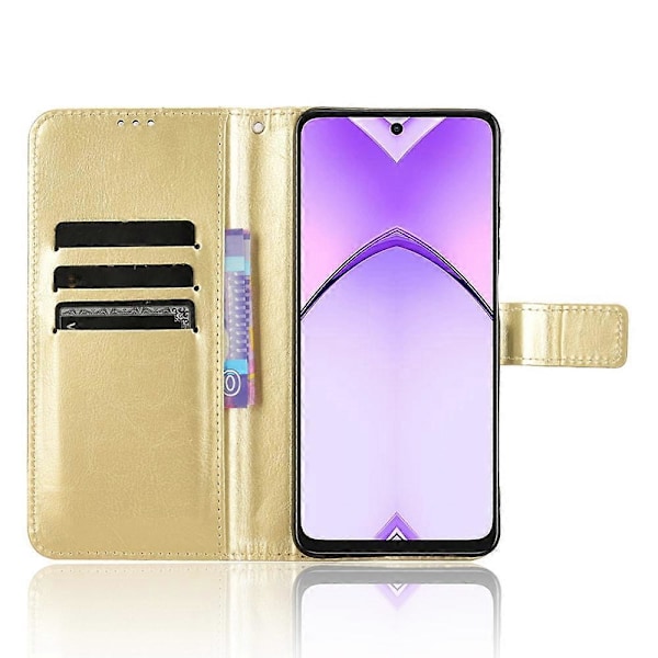 För Oppo A3 4G/A3 5G/A3x 4G/A3x 5G/A40M 4G/A40 4G/A3i 5G/A60 5G Fodral PU Läder Plånboksfodral[HK] Style D Multicolor