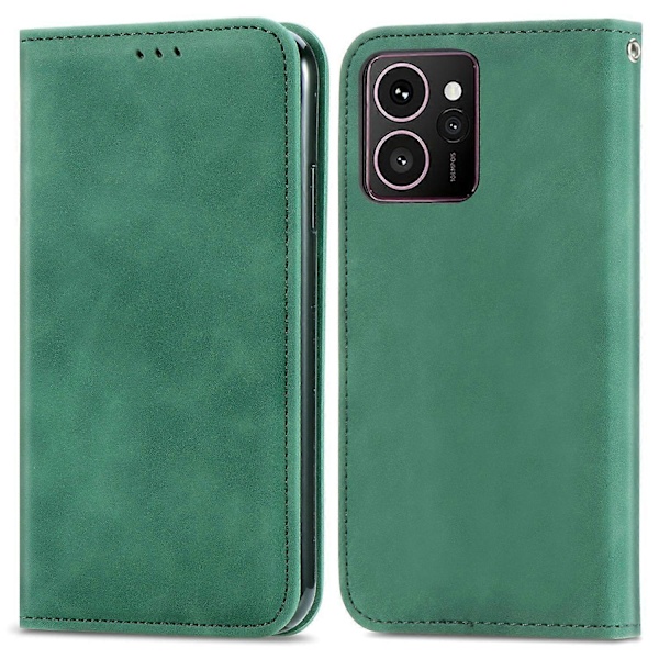 HMD Skyline -kotelolle, nahkajäljitelmä, korttipidike, puhelinkuori magneettikiinnityksellä -[HK] Green Multicolor