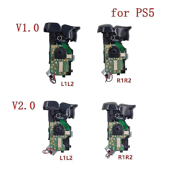 Vasen oikea olkanäppäin - Ps5 L1 L2-r1 R2 liipaisinohjaimen piirilevy [HK] V2