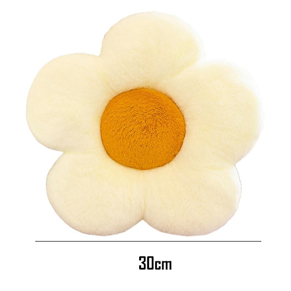 HK  Blomsterpute Søte Puter Sittepute Blomsterpute white