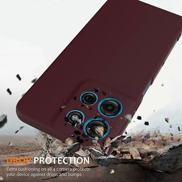 Til Motorola Moto G75 5G Cover Kompatibel med MagSafe Flydende Silikone Telefon Cover med Lanyard [HK] Style C Multicolor