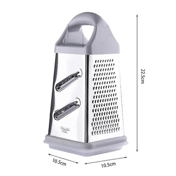 Kasserive, 4-sidet, non-stick, rustfrit stål, osterive [HK]