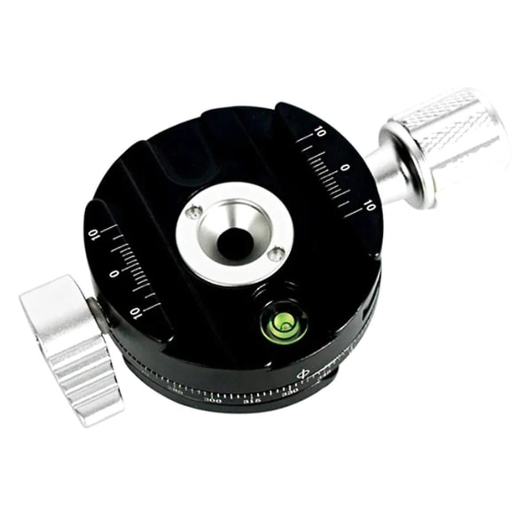 360 graders roterende panoramaklemme Dslr-kamera hurtigmonteringsadapter hurtigutløserplate for punkt Ca([HK])