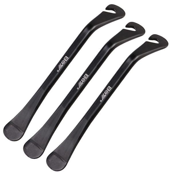 3st Däckjärn i Kolstål Cykeldäck Reparationsverktyg Set[HK] black