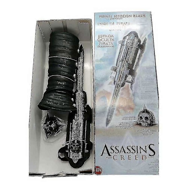 Assassin's Creed 4 Pirat Dold Klinga Pil Med Låda - YX[HK]
