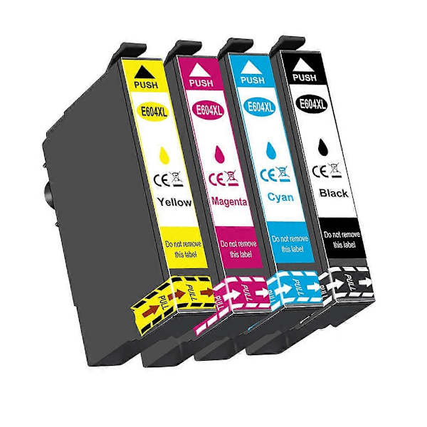 For Epson 604 604XL blekkpatron for Epson XP-2200 XP2205 XP3200 XP3205 XP4200 XP4205 skriver [HK] 2set