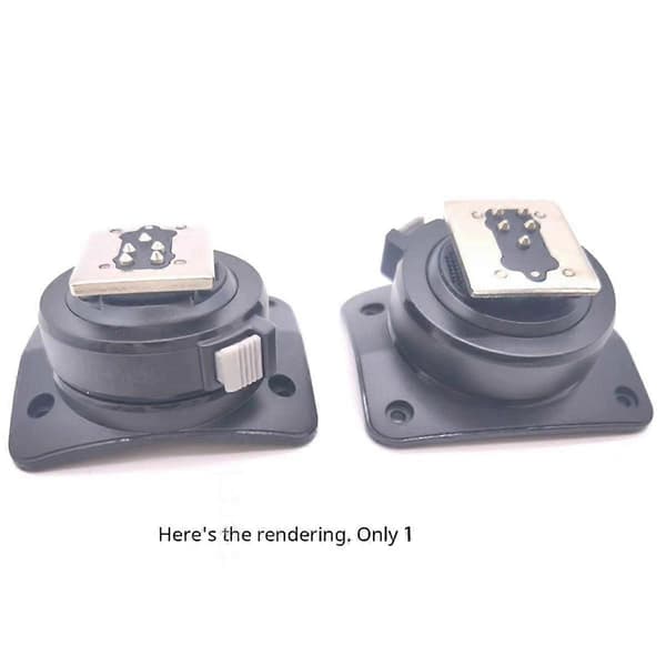 Til Flash Upgrade Version Hot Shoe Base Tilbehør 804-V1C[HK] Black