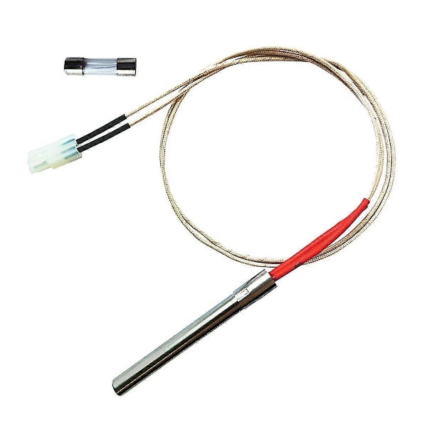 220V Tändare Vattentät Värmepatron Träpellets Kompatibel med Eldstad Grill Spisdelar[HK] As Shown
