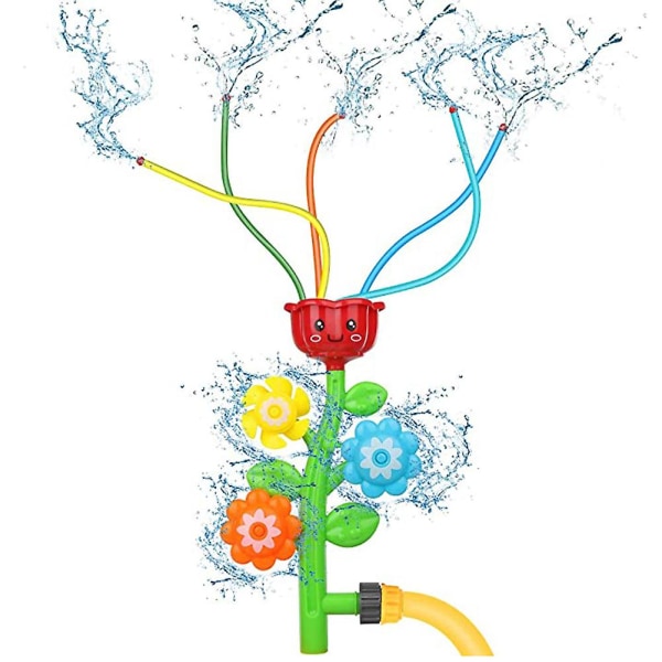 Vann Sprinkler Blomster Spray Leke Søt Tegneserie Barn Barn Rotasjon Vann Leke Blomster Spray Leke[HK]