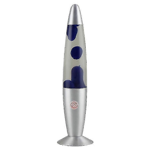 Stor Lavalamp Smuk Flydende Bevægelse Med Voks Der Flyder Som Natlys Vand Underholdende For Voksne Teenagere Børn[HK] Blue