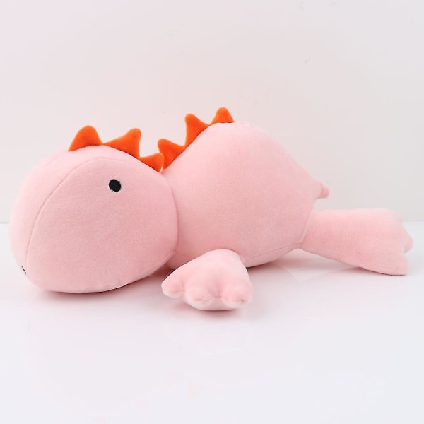 60cm Suuri Dinosaurus Painotettu Pehmolelu Piirretty Täytetyt Eläimet Tyyny Pehmeä Söpö Syntymäpäivälahja Lapsille[HK] Pink Dinosaur 40cm