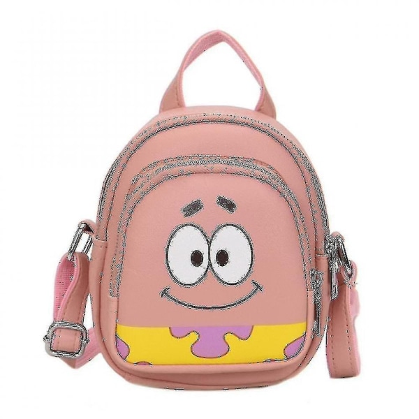 Kawaii Star Spongebob Squarepants Patrick Olkalaukku Texture Fashion Matkapuhelinlaukku Cute Childre_s[HK] Pink