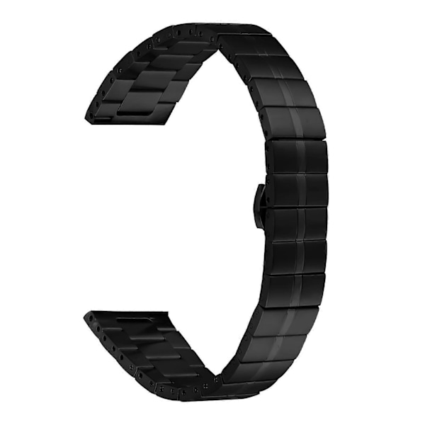 Til Garmin Vivoactive 5 Urrem i Rustfrit Stål Udskiftningsarmbånd [HK] Black