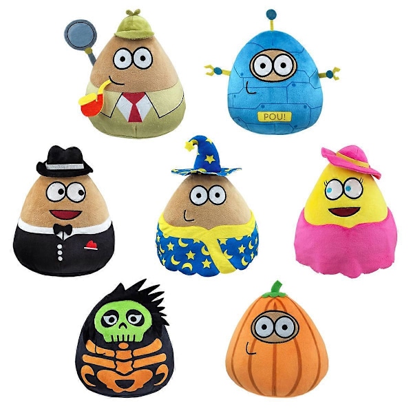 Mitt Husdjurs Alien Plyschleksak Pou Gosedjur Spel Perifer Docka Barnpresent [HK] Inspector