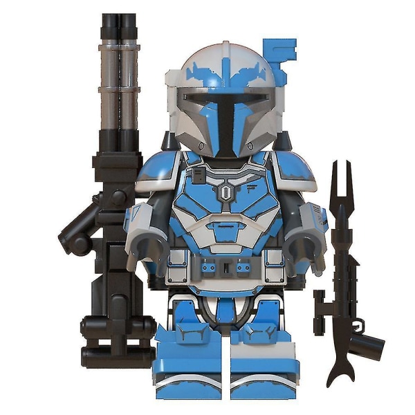 8 st/ set Star Wars Heavy Infantry Mandalorian Minifigure Monterad Mini Building Block Leksaker Presenter[HK]