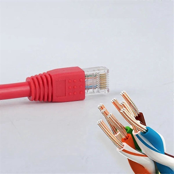 For ENET Kodningskabel ENET Ethernet til OBD2 Diagnostisk Interface Kabel ENET ICOM Kodning FSerie fo[HK] Red