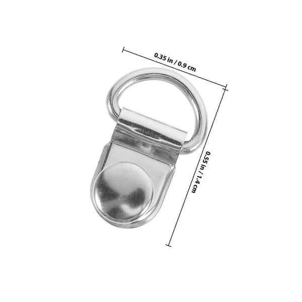 Hållbara handväskeknappar för DIY-bruk 30 set silvermaterialtillbehör [HK]