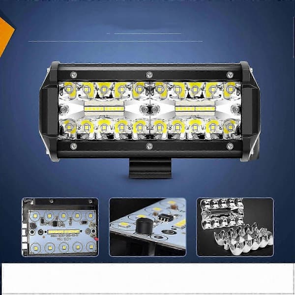 Traktor Arbeidslys Halogen Frontlykt 2x 12/24V LED Bil Lampe[HK]