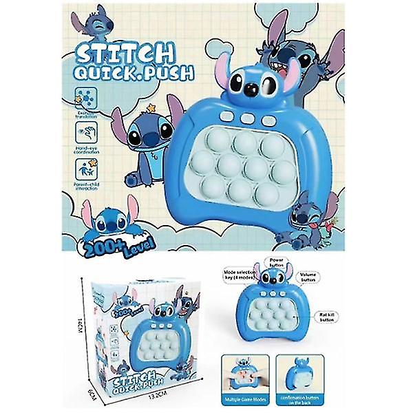 Stitch Pop It Game - Pop It Pro Light Up Game Quick Push Fidget[pb][HK] F