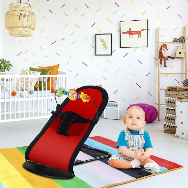 Babygyngestol Sleep Aid Musiklegetøj,hjælpemusiklegetøj Coaxing Baby Artefact Automatisk Komfortgyngestol[HK]