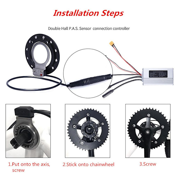 Cykel Pedalassistsensor Elektrisk Cykel Pedalassistent Sensor Drivsystem[HK] B