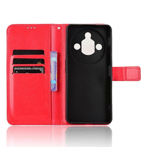 Til ZTE nubia Focus Pro Etui Crazy Horse Tekstur PU Læder Telefon Wallet Cover[HK] Style B Multicolor