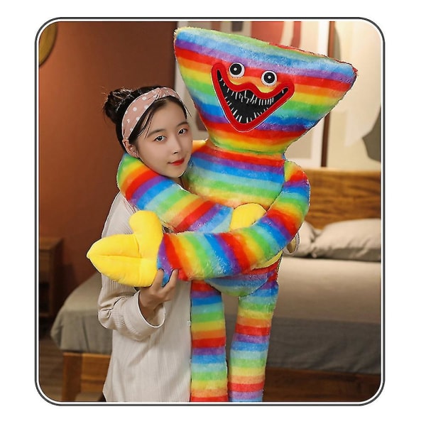 100/120/150 cm jättimäinen unikko leikkiaika maskotti pehmoeläin pehmonukke lahjat faneille ja lapsille värikäs[HK] 100CM